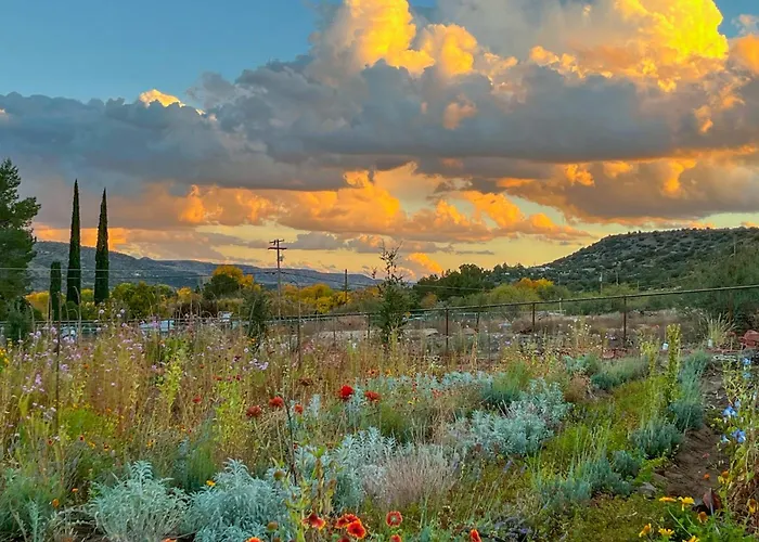 Group Retreat On Flower Farm Near Sedona Trails Holiday home Cornville