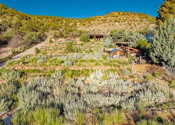 Group Retreat On Flower Farm Near Sedona Trails